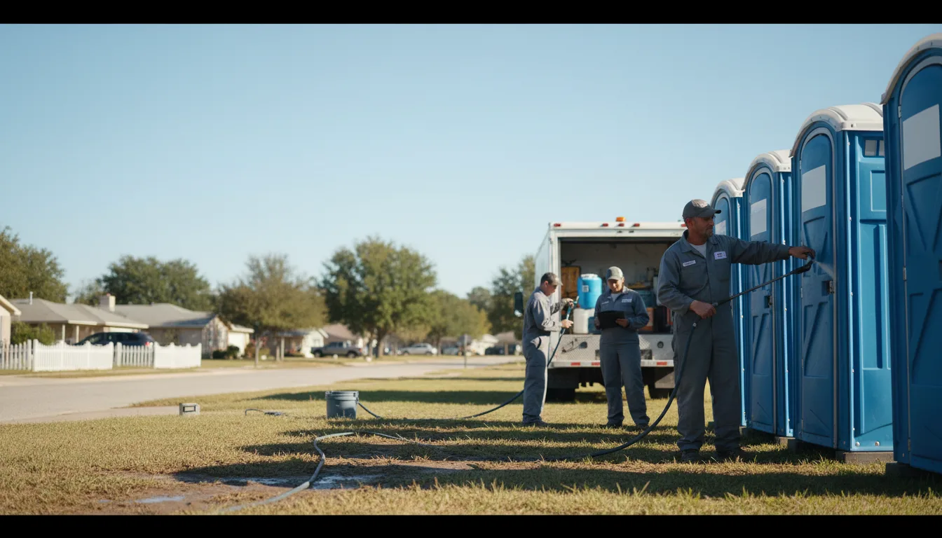 Long-Term Portable Toilet Rental in New Richmond, OH near me